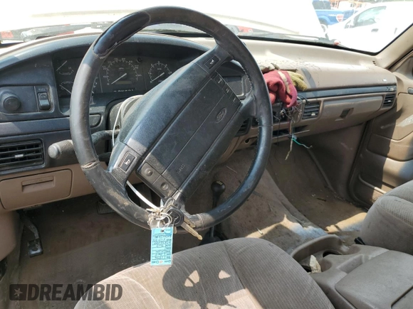1996 Ford F-150 with VIN 1FTEX14H3TKA36040, listed as a Copart auction lot 67654964 with 222,142 mi miles and Salvage Title. Bid and sale history available at carsss.com. Image 8.