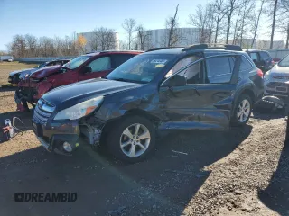 2013 Subaru Outback 2.5i Limited with VIN 4S4BRBKC1D3302544, listed as a Copart auction lot 80240464 with 94,524 mi miles and Non Repairable. Bid and sale history available at carsss.com. Image 1.