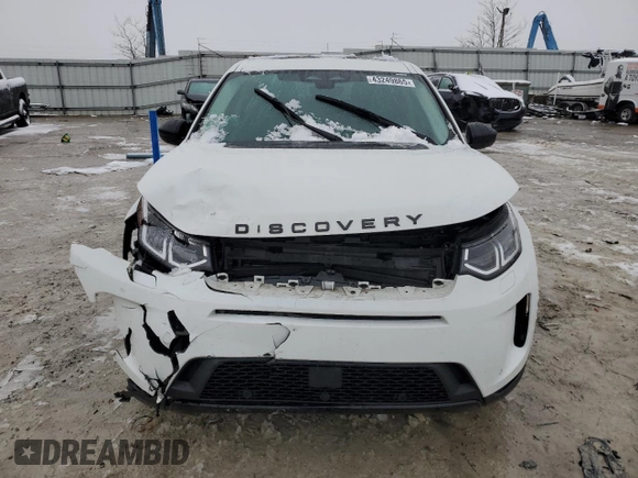 2022 Land Rover Discovery Sport S with VIN SALCJ2FX6NH911557, listed as a Copart auction lot 43249865 with 38,298 mi miles and Salvage Title. Bid and sale history available at carsss.com. Image 5.
