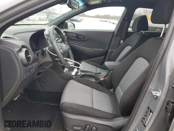 2021 Hyundai Kona Night Edition with VIN KM8K6CA54MU686606, listed as a Copart auction lot 41021354 with 17,769 mi miles and Salvage Title. Bid and sale history available at DreamBid. Image 7.