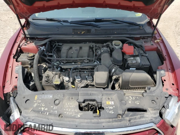 2013 Ford Taurus Limited with VIN 1FAHP2F81DG221164, listed as a Copart auction lot 59286035 with 158,463 mi miles and Salvage title. Bid and sale history available at DreamBid. Image 11.