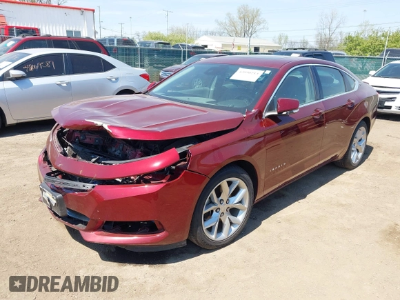 2017 Chevrolet Impala LT with VIN 2G1105S3XH9190201, listed as a IAAI auction lot 42090213 with 120,106 mi miles and . Bid and sale history available at DreamBid. Image 2.