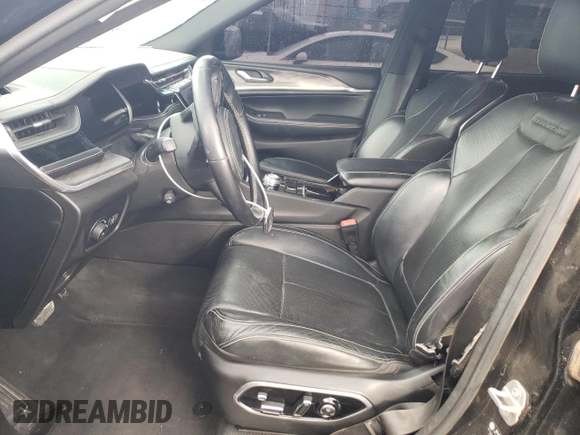 2022 Jeep Grand Cherokee Overland with VIN 1C4RJKDG5N8552142, listed as a Copart auction lot 47270055 with 52,377 mi miles and Salvage title. Bid and sale history available at DreamBid. Image 7.