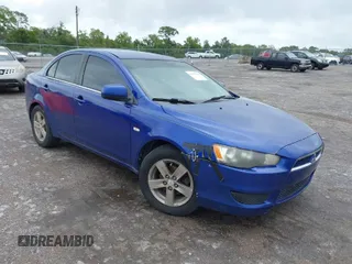 2008 Mitsubishi Lancer DE with VIN JA3AU26U68U037460, listed as a IAAI auction lot 41979573 with 220,238 mi miles. Bid and sale history available at carsss.com. Image 1.