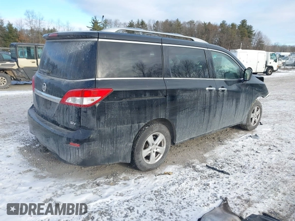 2016 Nissan Quest SV z VIN JN8AE2KP5G9154578, wystawiony jako IAAI lot #41305106 z przebiegiem 147 460 mil mil oraz . Historia ofert i sprzedaży dostępna na DreamBid. Obrazek 4.