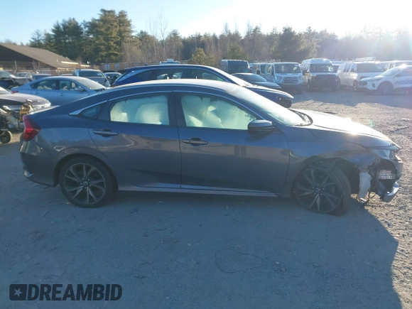 2020 Honda Civic Sedan Sport with VIN 2HGFC2F82LH516663, listed as a IAAI auction lot 41282347 with 40,451 mi miles. Bid and sale history available at carsss.com. Image 13.