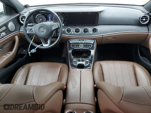 2017 Mercedes-Benz E-Class E 300 Luxury with VIN WDDZF4JB5HA093672, listed as a Copart auction lot 53353285 with 102,293 mi miles and Salvage Title. Bid and sale history available at carsss.com. Image 8.