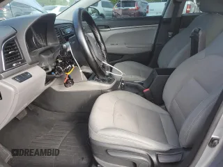 2017 Hyundai Elantra SE with VIN 5NPD74LF1HH079052, listed as a Copart auction lot 58267955 with Not provided miles and Salvage title. Bid and sale history available at DreamBid. Image 7.