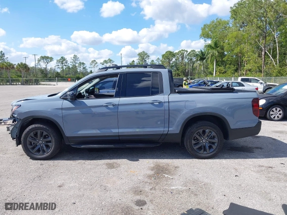 2023 Honda Ridgeline Sport with VIN 5FPYK3F13PB067936, listed as a IAAI auction lot 41535175 with 27,503 mi miles. Bid and sale history available at carsss.com. Image 15.