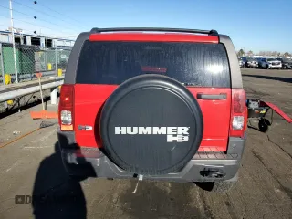 2006 Hummer H3 with VIN 5GTDN136068279557, listed as a Copart auction lot 85203474 with 114,851 mi miles and Salvage Title. Bid and sale history available at DreamBid. Image 6.