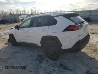 2023 Toyota RAV4 LE with VIN 2T3F1RFV3PC348025, listed as a Copart auction lot 43995355 with 46,155 mi miles and Salvage Title. Bid and sale history available at carsss.com. Image 2.
