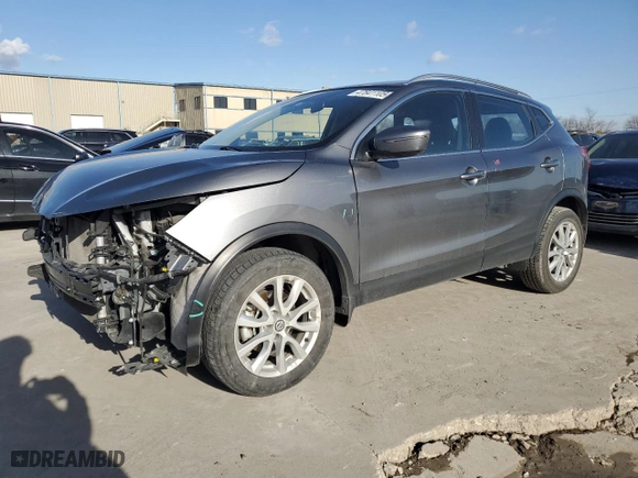 2021 Nissan Rogue Sport SV with VIN JN1BJ1BV6MW324029, listed as a Copart auction lot 47841105 with 60,569 mi miles and Salvage Title. Bid and sale history available at carsss.com. Image 1.