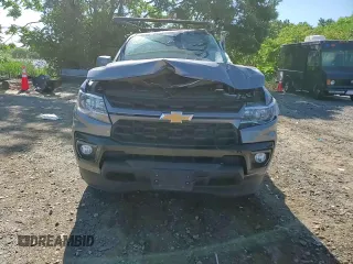2021 Chevrolet Colorado 2WD LT with VIN 1GCHSCEN0M1291375, listed as a Copart auction lot 56485074 with 61,513 mi miles and Salvage Title. Bid and sale history available at carsss.com. Image 10.