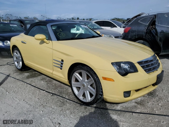 2005 Chrysler Crossfire Limited with VIN 1C3AN65L45X045327, listed as a Copart auction lot 75447094 with 0 mi miles and Non Repairable. Bid and sale history available at carsss.com. Image 4.