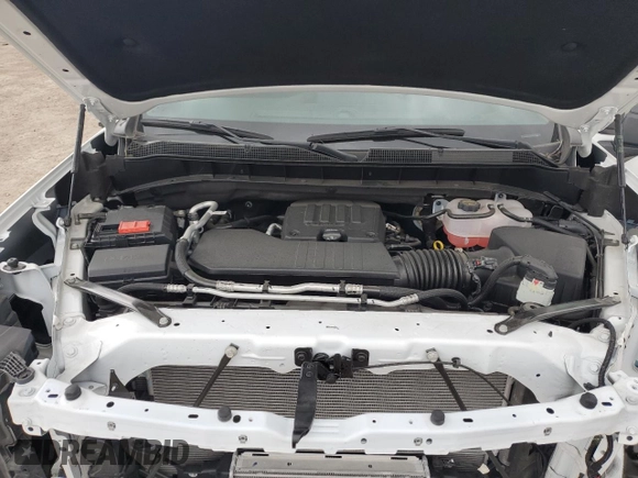2024 Chevrolet Silverado 1500 Custom with VIN 3GCPDBEK0RG205397, listed as a Copart auction lot 47417315 with 750 mi miles and Salvage Title. Bid and sale history available at DreamBid. Image 11.