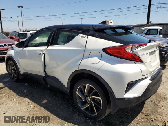 2020 Toyota C-HR LE with VIN JTNKHMBX3L1074624, listed as a Copart auction lot 52639455 with 55,483 mi miles and Salvage Title. Bid and sale history available at DreamBid. Image 2.