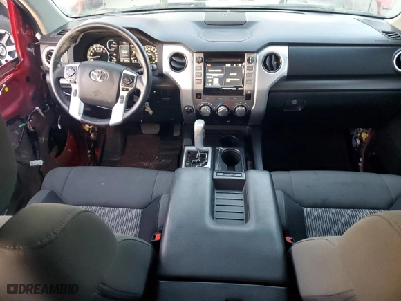 2018 Toyota Tundra 4WD SR with VIN 5TFUY5F18JX727435, listed as a Copart auction lot 85099794 with 54,942 mi miles and Salvage Title. Bid and sale history available at carsss.com. Image 8.