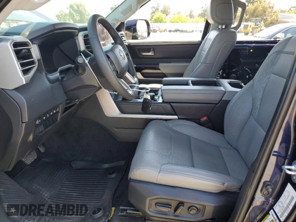 2024 Toyota Tundra Limited with VIN 5TFJA5DB0RX202674, listed as a Copart auction lot 57321805 with 34,317 mi miles and Salvage title. Bid and sale history available at DreamBid. Image 7.