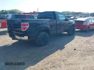 2009 Ford F-150 XL with VIN 1FTRF12W69KC35212, listed as a IAAI auction lot 42225362 with 214,298 mi miles and . Bid and sale history available at carsss.com. Image 4.