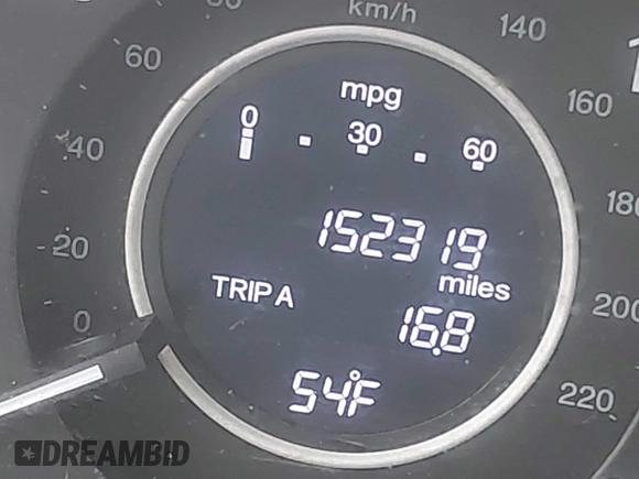2014 Honda CR-V EX-L with VIN 5J6RM4H72EL092989, listed as a IAAI auction lot 42094182 with 152,319 mi miles. Bid and sale history available at carsss.com. Image 7.