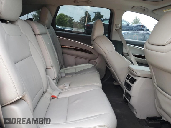 2019 Acura MDX with VIN 5J8YD4H30KL022547, listed as a Copart auction lot 57061635 with 76,502 mi miles and Salvage title. Bid and sale history available at DreamBid. Image 11.