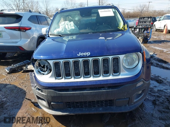 2017 Jeep Renegade Limited z VIN ZACCJBDB4HPE54095, wystawiony jako IAAI lot #41680686 z przebiegiem 110 123 mil mil oraz . Historia ofert i sprzedaży dostępna na DreamBid. Obrazek 13.