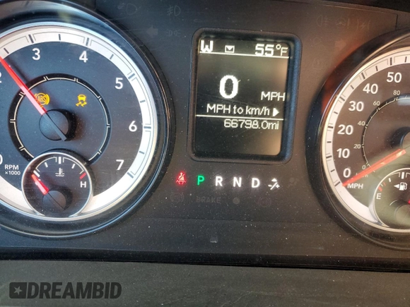2017 Ram 1500 Tradesman with VIN 3C6RR7KT6HG574338, listed as a Copart auction lot 85705724 with 66,798 mi miles and Salvage title. Bid and sale history available at DreamBid. Image 9.