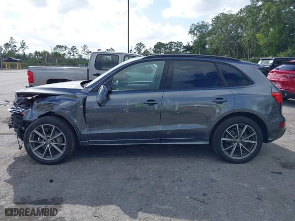 2016 Audi Q5 Premium Plus with VIN WA1D7AFPXGA008855, listed as a IAAI auction lot 41957649 with 17,337 mi miles. Bid and sale history available at carsss.com. Image 14.