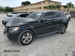 2016 Mercedes-Benz GLC 300 z VIN WDC0G4JBXGF079259, wystawiony jako Copart lot #59370215 z przebiegiem 119 257 mil mil oraz Szkoda całkowita • Salvage title. Historia ofert i sprzedaży dostępna na DreamBid. Obrazek 1.