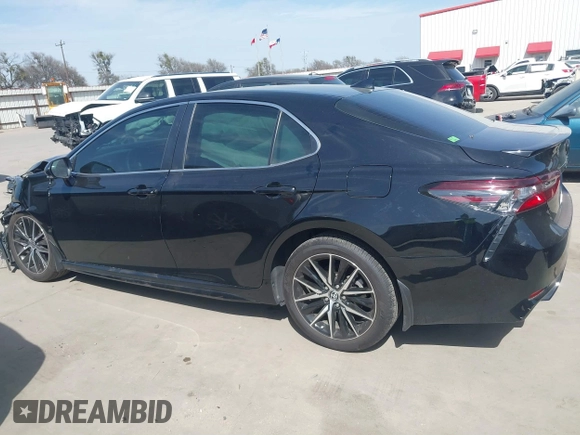 2023 Toyota Camry SE with VIN 4T1T11AK0PU828662, listed as a IAAI auction lot 41741230 with 16,681 mi miles. Bid and sale history available at carsss.com. Image 14.