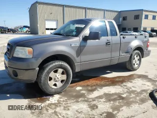 2007 Ford F-150 STX with VIN 1FTRF02237KB73899, listed as a Copart auction lot 43435895 with 324,578 mi miles and Salvage Title. Bid and sale history available at carsss.com. Image 1.