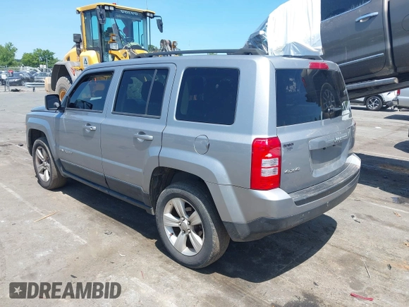 2015 Jeep Patriot Sport with VIN 1C4NJRBBXFD291890, listed as a IAAI auction lot 42570079 with 204,455 mi miles and . Bid and sale history available at DreamBid. Image 3.