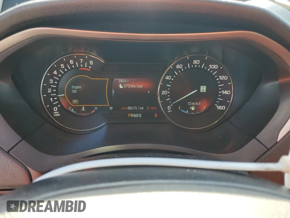 2016 Lincoln MKZ z VIN 3LN6L2G93GR615052, wystawiony jako Copart lot #54717335 z przebiegiem 86 575 mil mil oraz Szkoda całkowita • Salvage title. Historia ofert i sprzedaży dostępna na DreamBid. Obrazek 9.