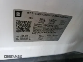 2019 Chevrolet Equinox Premier with VIN 2GNAXPEX8K6276748, listed as a Copart auction lot 52823745 with 90,163 mi miles and Salvage title. Bid and sale history available at DreamBid. Image 13.