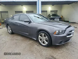 2013 Dodge Charger RT Plus with VIN 2C3CDXDT3DH542780, listed as a Copart auction lot 43349285 with 120,058 mi miles and Salvage Title. Bid and sale history available at carsss.com. Image 4.