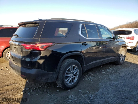 2023 Chevrolet Traverse LT Cloth with VIN 1GNEVGKW7PJ138650, listed as a Copart auction lot 43561375 with 37,073 mi miles and Salvage Title. Bid and sale history available at carsss.com. Image 3.