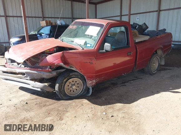 1997 Ford Ranger XLT with VIN 1FTCR10AXVUB05405, listed as a IAAI auction lot 41482900 with 220,026 mi miles. Bid and sale history available at carsss.com. Image 18.