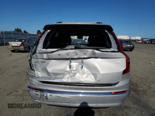 2023 Volvo XC90 Plus Bright Theme with VIN YV4H60CN4P1955118, listed as a Copart auction lot 54465334 with 13,014 mi miles and Salvage title. Bid and sale history available at DreamBid. Image 6.