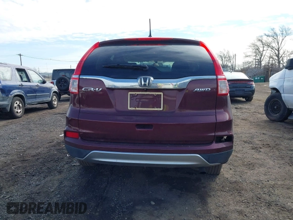 2015 Honda CR-V EX-L with VIN 2HKRM4H71FH662945, listed as a IAAI auction lot 41665393 with 123,278 mi miles. Bid and sale history available at carsss.com. Image 16.