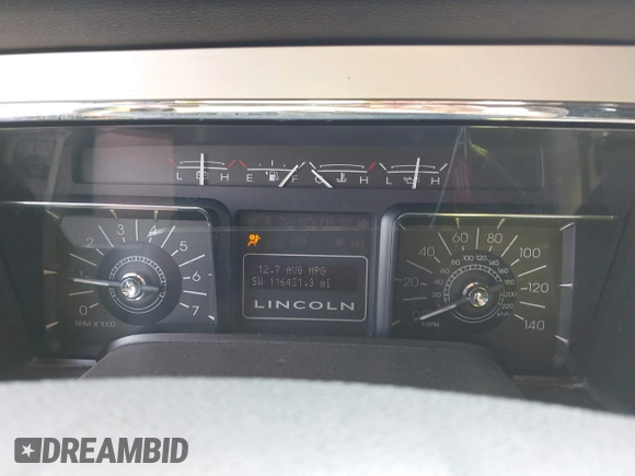 2008 Lincoln Navigator with VIN 5LMFU28538LJ21943, listed as a IAAI auction lot 41764473 with 116,431 mi miles. Bid and sale history available at carsss.com. Image 7.