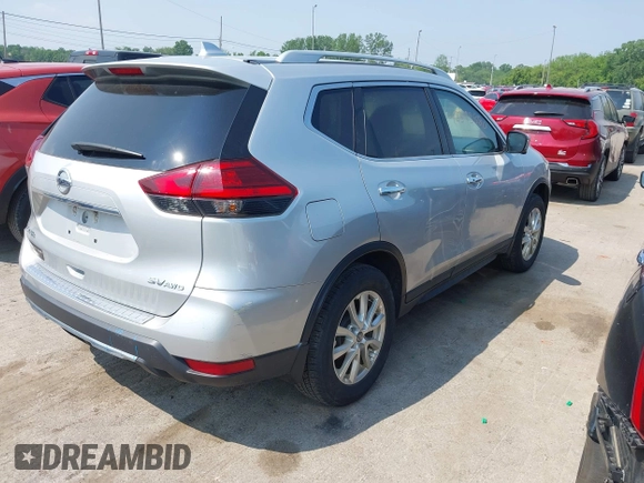 2017 Nissan Rogue SL with VIN 5N1AT2MV3HC895860, listed as a IAAI auction lot 42393880 with 109,173 mi miles and . Bid and sale history available at DreamBid. Image 4.