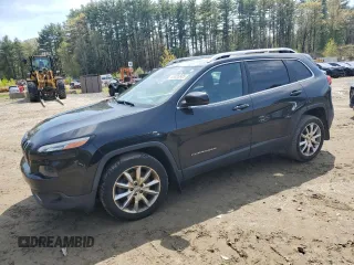 2014 Jeep Cherokee Limited with VIN 1C4PJLDS6EW134220, listed as a Copart auction lot 55585885 with 117,766 mi miles and Clean title. Bid and sale history available at DreamBid. Image 1.