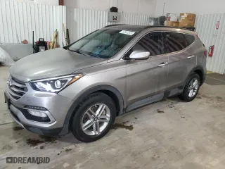 2017 Hyundai Santa Fe Sport 2.4L with VIN 5XYZU3LB2HG440981, listed as a Copart auction lot 53853205 with 53,628 mi miles and Salvage Title. Bid and sale history available at carsss.com. Image 1.