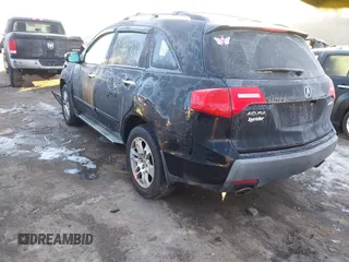 2009 Acura MDX Tech Pkg with VIN 2HNYD28609H527132, listed as a IAAI auction lot 41433849 with 181,019 mi miles. Bid and sale history available at carsss.com. Image 3.
