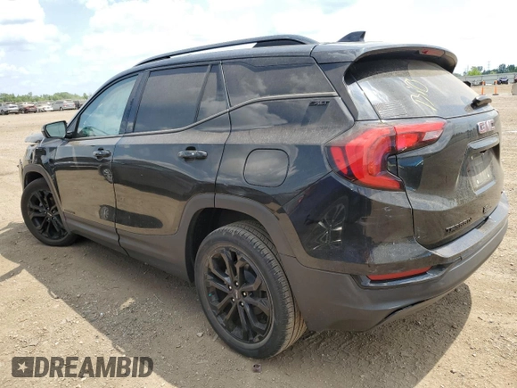 2021 GMC Terrain SLT with VIN 3GKALVEV7ML373868, listed as a Copart auction lot 60716075 with Not provided miles and Salvage title. Bid and sale history available at DreamBid. Image 2.