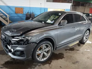 2019 Audi Q8 Premium Plus with VIN WA1BVAF10KD010002, listed as a IAAI auction lot 42326499 with 68,585 mi miles and . Bid and sale history available at DreamBid. Image 2.