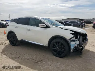 2024 Nissan Murano SL with VIN 5N1AZ2CJXRC108272, listed as a Copart auction lot 47279045 with 13,876 mi miles and Salvage Title. Bid and sale history available at carsss.com. Image 4.