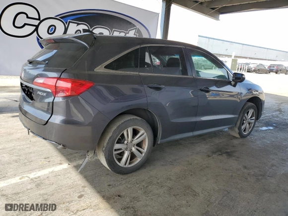 2013 Acura RDX Tech Pkg with VIN 5J8TB3H55DL014717, listed as a Copart auction lot 53394165 with 141,781 mi miles and Salvage Title. Bid and sale history available at carsss.com. Image 3.
