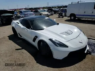2016 Chevrolet Corvette Z06 2LZ with VIN 1G1YS2D64G5606608, listed as a Copart auction lot 56267255 with 48,711 mi miles and Salvage title. Bid and sale history available at DreamBid. Image 13.