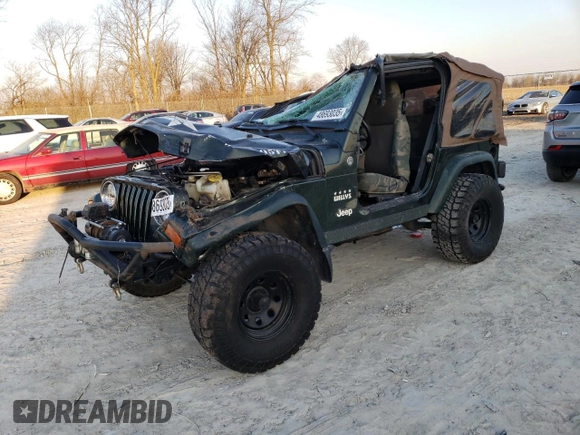 2005 Jeep Wrangler X with VIN 1J4FA39S75P308465, listed as a Copart auction lot 48693035 with Not Provided miles and Salvage Title. Bid and sale history available at DreamBid. Image 1.